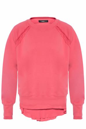 Raw edge two-layered sweatshirt, zdjęcie 1 Raw edge two-layered sweatshirt od Diesel